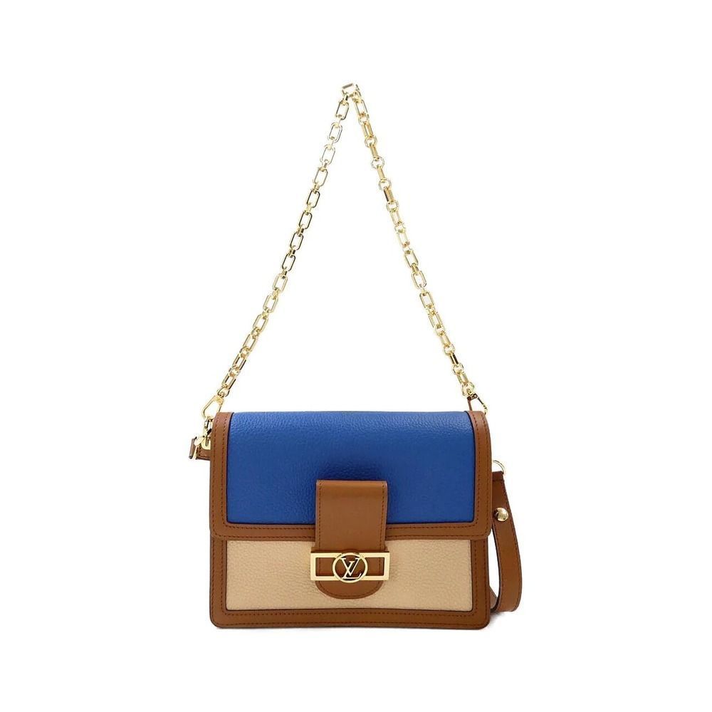 Louis Vuitton Taurillon Dauphine MM Shoulder Bag